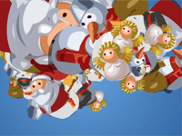 free e-card: Christmas Trail, sent  times