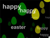 free e-card: Easter Text Space, sent  times
