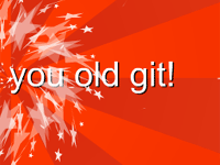 Old Git Birthday Old Git Birthday