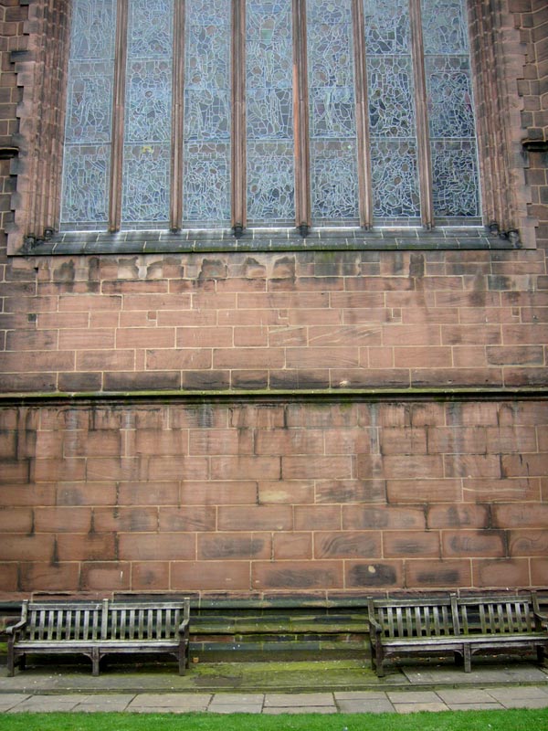 Stained glass window, Chester Cathedral