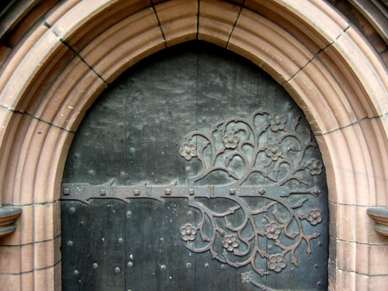 Old door, Chester Cathedral
