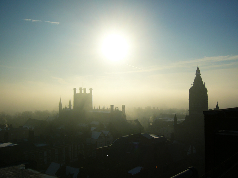 Chester Cathedral and Chester Town Hall