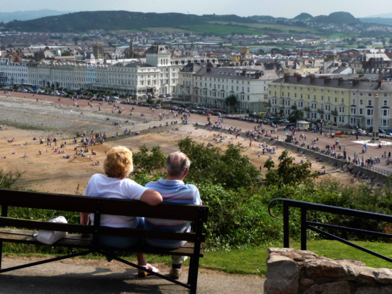 Llandudno beach