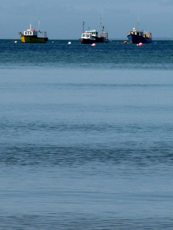Fishing boats at Morfa Nefyn