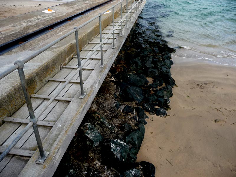 Porthdinllaen RNLI launch ramp